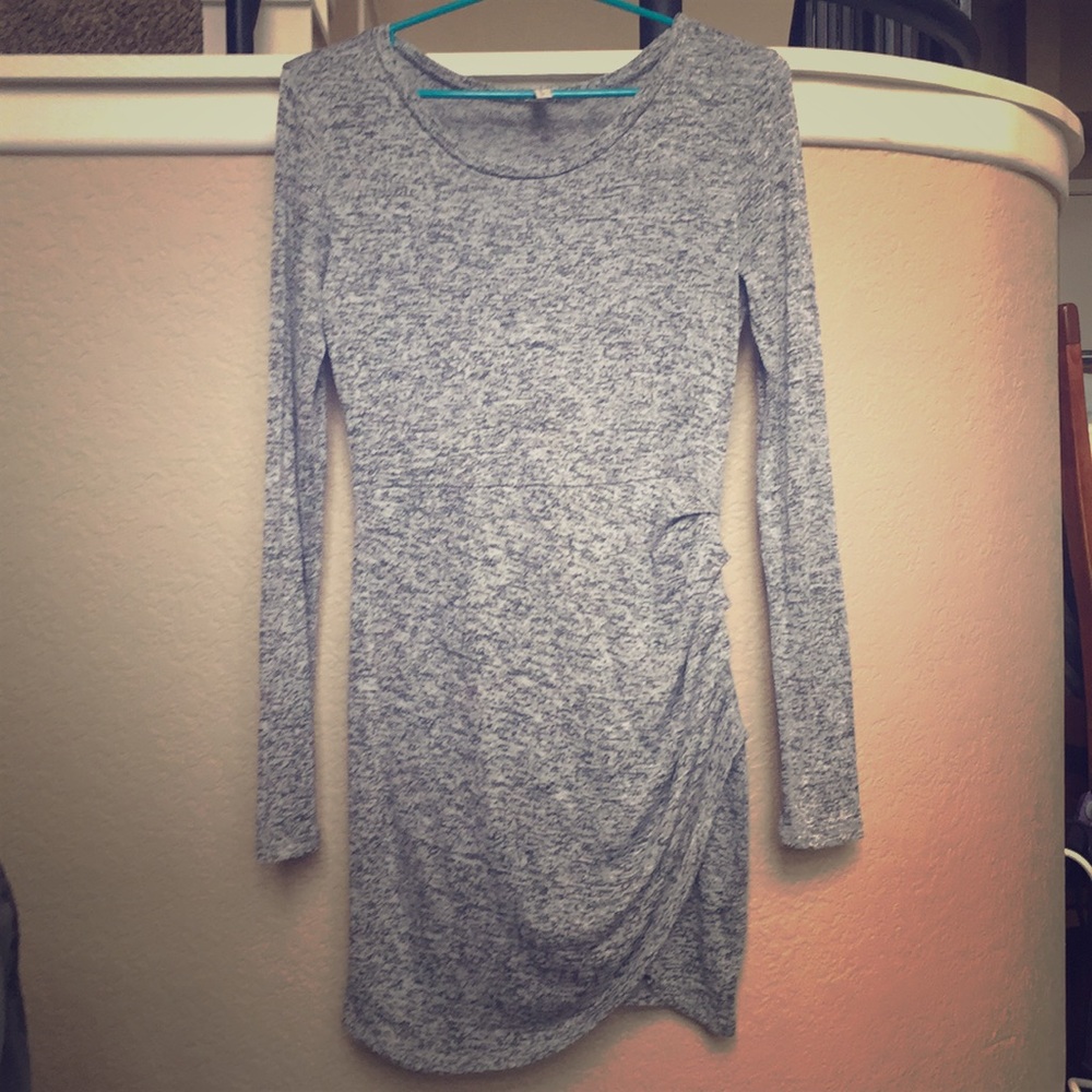 Junky Trunk Boutique, Heather grey tulip dress